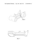 OPPOSED-PISTON ENGINE HAVING A SINGLE CRANKSHAFT COUPLED TO THE OPPOSED     PISTONS BY LINKAGES WITH PIVOTED ROCKER ARMS diagram and image