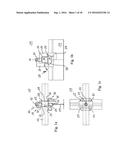 Clamping device for connecting profile bars diagram and image