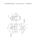 Clamping device for connecting profile bars diagram and image