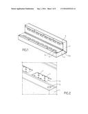 CORNER STRUCTURE OF A SEALED AND THERMALLY INSULATING TANK FOR STORING A     FLUID diagram and image