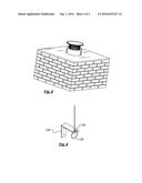 Retractable Hideaway Chimney Damper Cap diagram and image