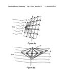 SOLAR COLLECTOR STABILIZED BY CABLES AND A COMPRESSION ELEMENT diagram and image