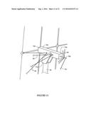 SOLAR COLLECTOR STABILIZED BY CABLES AND A COMPRESSION ELEMENT diagram and image