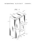 Handle Assembly for a Refrigerator diagram and image