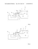 METHOD AND ARRANGEMENT FOR FEEDING PROCESS GASES FROM A SUSPENSION     SMELTING FURNACE INTO A WASTE HEAT BOILER diagram and image