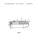 COMPOSITE PROJECTILE AND CARTRIDGE WITH COMPOSITE PROJECTILE diagram and image