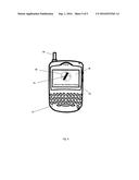 DIRECTIONAL LOCATION SYSTEM FOR A PORTABLE ELECTRONIC DEVICE diagram and image