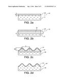 SENSOR CAPABLE OF SENSING PRESSURE BY MEANS OF THE DEFORMATION OF A     WRINKLED PIEZOELECTRIC LAYER diagram and image