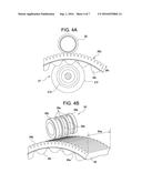 SHEET CONVEYING DEVICE AND SHEET ACCUMULATING DEVICE PROVIDED WITH THE     SAME diagram and image