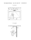 PROJECTION TYPE IMAGE DISPLAY DEVICE, MANIPULATION DETECTION DEVICE AND     PROJECTION TYPE IMAGE DISPLAY METHOD diagram and image