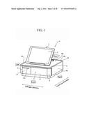 PRINTER-DRAWER INTEGRATED APPARATUS AND A POINT OF SALE SYSTEM diagram and image