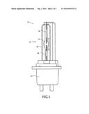 DISCHARGE LAMP WITH OPTIMIZED SALT FILLING diagram and image