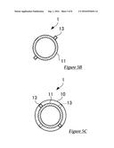 STRUCTURE FOR ATTACHING BAND CLIP TO CORRUGATED TUBE diagram and image