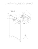 TERMINAL CASE, MOBILE TERMINAL, AND MOBILE TERMINAL ASSEMBLY INCLUDING THE     TERMINAL CASE AND THE MOBILE TERMINAL diagram and image