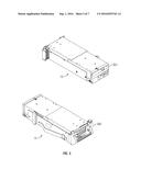 REDUCED FRICTION RETENTION OF A DATA STORAGE CARTRIDGE WITHIN A STORAGE     CELL diagram and image