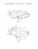 REDUCED FRICTION RETENTION OF A DATA STORAGE CARTRIDGE WITHIN A STORAGE     CELL diagram and image