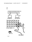 Device for generation of colored virtual three-dimensional images diagram and image