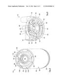 Treatment device for treating fluids, in particular liquid fluids, and     treatment element of treatment device diagram and image