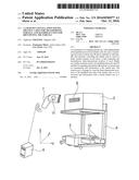 A LOGISTICS INSTALLATION HAVING SHUTTLE CARTS FOR TRANSPORTING PARCELS,     AND HANDHELD UNITS FOR IDENTIFYING THE PARCELS diagram and image