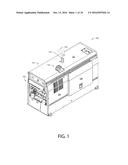 ENGINE DRIVEN WELDER WITH LEVER FOR POLARITY AND OUTPUT RANGE diagram and image