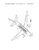 Crown Cabin Configuration for an Aircraft diagram and image