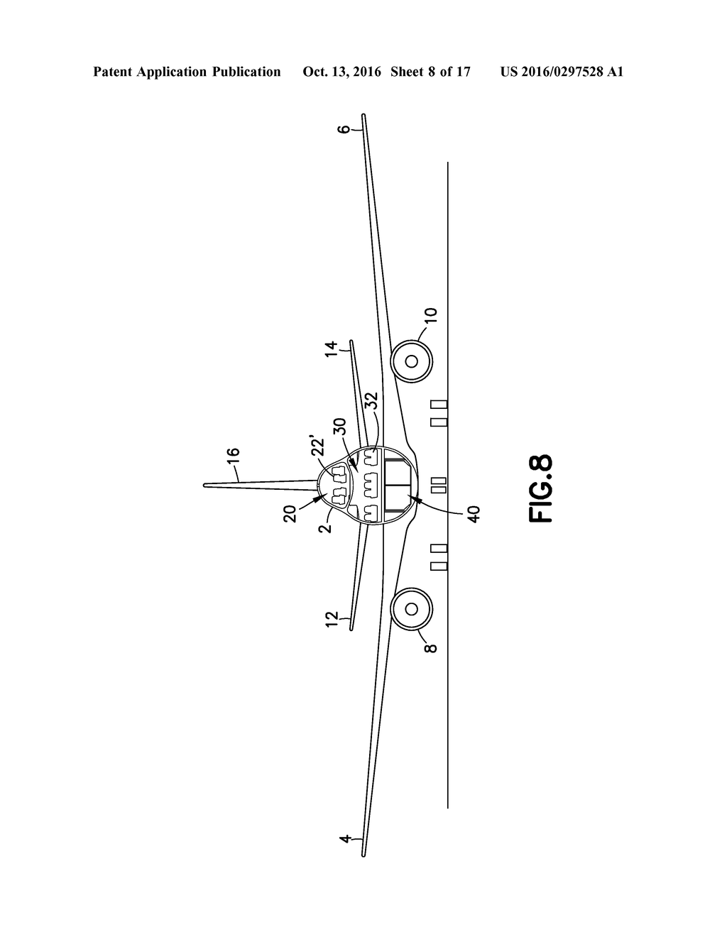 Crown Cabin Configuration for an Aircraft - diagram, schematic, and image 09