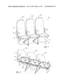 AIRCRAFT SEATING ASSEMBLY diagram and image