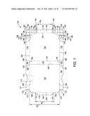 BLANK AND METHODS OF CONSTRUCTING A CONTAINER FROM THE BLANK diagram and image