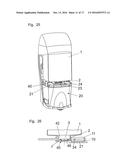 CONTAINER AND DISPENSING SYSTEM HAVING THE CONTAINER diagram and image