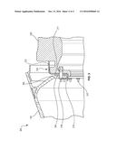 AIRCRAFT BLADE LOCK RETAINER diagram and image