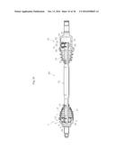 POWER TRANSMISSION SHAFT AND SPLINE-PROCESSING METHOD diagram and image