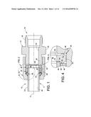 CONDUIT CONNECTION WITH SENSOR ON A THREADED BODY diagram and image