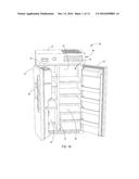 TOP COOLING MODULE FOR A REFRIGERATOR diagram and image