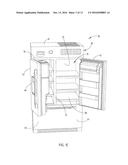 TOP COOLING MODULE FOR A REFRIGERATOR diagram and image