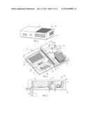 TOP COOLING MODULE FOR A REFRIGERATOR diagram and image