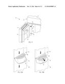 TOP COOLING MODULE FOR A REFRIGERATOR diagram and image