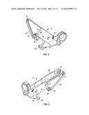 Firearm With Magazine Release Lever diagram and image