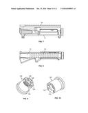 Firearm With Magazine Release Lever diagram and image