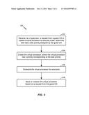 SYSTEMS AND METHODS OF USING A HYPERVISOR WITH GUEST OPERATING SYSTEMS AND     VIRTUAL PROCESSORS diagram and image