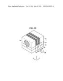 Methods of Manufacturing Semiconductor Devices Including Gate Pattern,     Multi-Channel Active Pattern and Diffusion Layer diagram and image