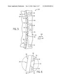 FLEXIBLE RIBS OF A BUS BAR CARRIER diagram and image