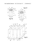 LITHIUM ELECTROCHEMICAL STORAGE BATTERY HAVING A CASING PROVIDING IMPROVED     THERMAL DISSIPATION, ASSOCIATED BATTERY PACK AND PRODUCTION PROCESSES diagram and image