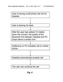 Wireless Headset And A Headset System For Transferring Call Between Two     Telecommunication Devices diagram and image