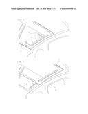 Roof assembly for a vehicle diagram and image