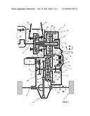 POWERTRAIN WITH A VARIABLE-SPEED TRANSMISSION DEVICE,IN PARTICULAR FOR A     HYBRID VEHICLE diagram and image