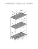 VARIABLE PLANFORM SHELVING SYSTEM diagram and image