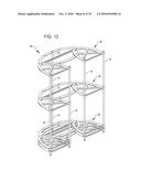 VARIABLE PLANFORM SHELVING SYSTEM diagram and image