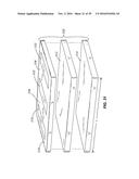 RETICULATED MATERIAL BODY SUPPORT AND METHOD diagram and image