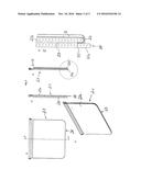 Vacuum Drawer for Vacuumizing Foodstuffs with Actuatable lid diagram and image