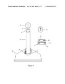 Automated T-Ball batting tee baseball stand for little league teams diagram and image